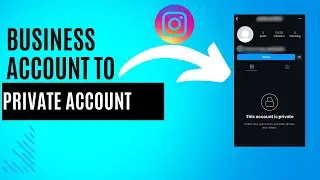 How To Switch From Business To Private Account Instagram
