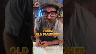 Водка Old fashioned или как оно на самом деле!? #bartender #рецепт #cocktail #cocktailbartender