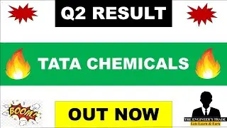 Tata Chemicals Q2 Results 2023 | Tata chemicals results | Tata chemicals stock latest news | tata