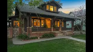 The Richard B. Hampson Home, California Craftsman Bungalow.  Colony Heights Historic District.