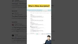 Importance of Meta descriptionn ⬆️⏫ #blogging #adsenseapproval #trending #easyblogging