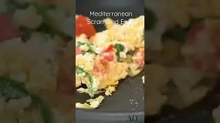 How to make Mediterranean Scrambled Eggs #eggs