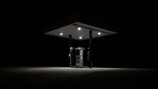 liminal space gas stations