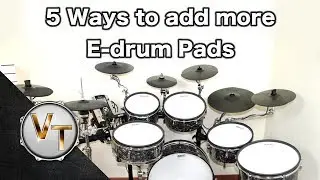 5 Ways to connect more Pads to an E-drum Kit