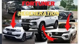 Fortuner Regenerasi Dari Tahun Ke Tahun 2005-2022#fortuner#VNT#VRZ#TRD#GRSport#