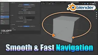 How To Move Around In Blender _ Blender Fast Viewport Navigation