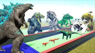 GODZILLA DEATHRUN! | ARK DINOSAURS & BOSSES🦖 | Cantex