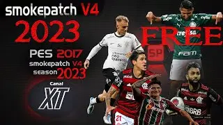 PES 2017 SMOKEPATCH V17.4 ATUALIZADO 2023 | PES 2017 SMOKE PATCH UPDATED 2023