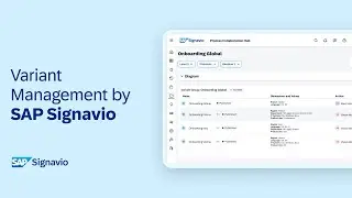 Introduction to Variant Management by SAP Signavio