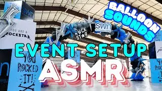 ASMR Event Setup | Party Decor and Balloons | Day in the Life of an Event Planner