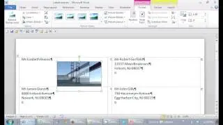 How to Put a Picture on a Mailing Label in Microsoft Word : Office Software Help