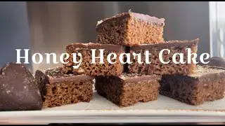 Honey Heart Cake - Medeno Srce Cake - Gingerbread Cake - Irma's Sofra