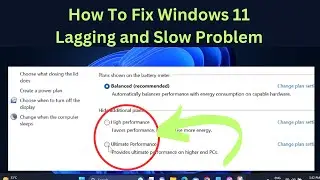 How To Fix Windows 11 Lagging and Slow Problem (✅Genuine Working Steps in 2024)