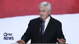 WATCH: Newt Gingrich speaks at 2024 Republican National Convention | 2024 RNC Night 3