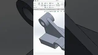 3D Model design in Solidworks. #shorts