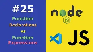 JavaScript for Beginners #25 Function Declaration Versus Function Expressions