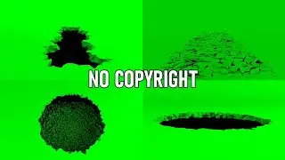 HD Ground Crack Green Screen || NO COPYRIGHT || New Free Ground crack green screen