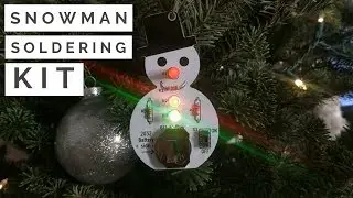 Snowman Soldering Kit | Low Voltage Labs