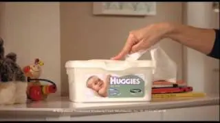 Huggies Baby Wipes 2010 Ad