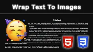 Wrap Text Around Images | shape-outside | HTML & CSS Tutorial