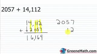 Pre-Algebra Lesson #7 Vertical Addition | Multi-Digit Addition with Carrying/Regrouping