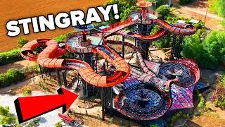 World's FIRST Stingray Waterslide! | Slide POV's at O'Gliss Park France