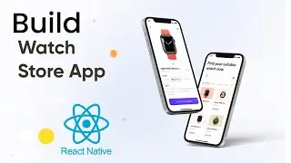 18. Linear Gradient Background in React Native By Building Watch Store Ecommerce App