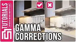 Gamma Corrections in 3ds Max + VRAY