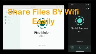 Share Files Between Phones & PCs Using WIFI