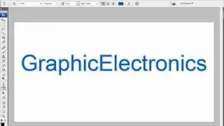 How to outline text in Adobe Photoshop CS3