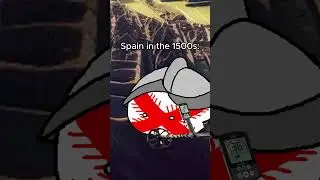 Spain in the 1500s: - #countryballs #shorts