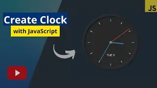 Build a basic analog clock - HTML CSS and JAVASCRIPT