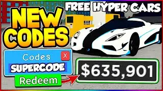 Car Dealership Tycoon * FREE HYPER CARS * Codes! All Car Dealership Tycoon Money Codes! Roblox