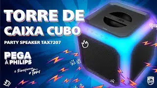 Caixa cubo TAX7207/10 -- Para uma festa completa.