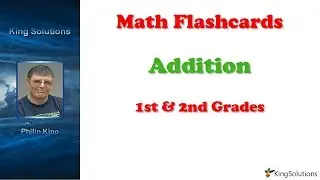 Math Flashcards Addition 1st and 2nd Grades