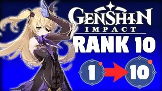 How to Level Up FAST in Genshin Impact! ( ADVENTURE RANK 10 )