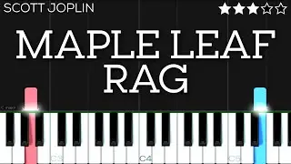 Scott Joplin - Maple Leaf Rag | INTERMEDIATE Piano Tutorial