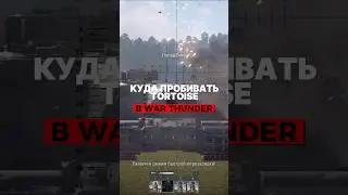 Куда пробивать Tortoise в War Thunder? 