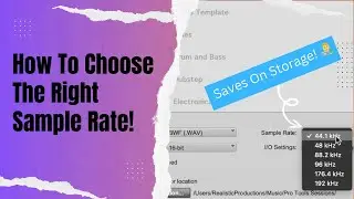 How To Choose The Right Sample Rate!