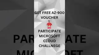 Free Az 900 Voucher || Enroll before it's expired 