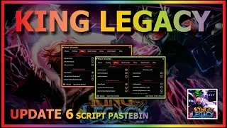 KING LEGACY Script Pastebin AUTO FARM | AUTO RAID & MORE [UPDATE 6]