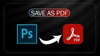 Save as PDF in Photoshop