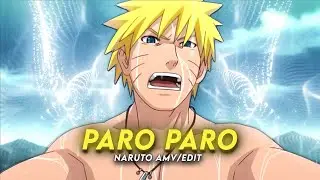 Paro | Naruto [Edit/AMV] *6ft3 Glitch Preset* 📱