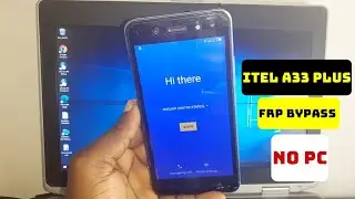 Itel A33 Plus (A509w) Frp bypass Android 11/Google Account Remove || Without Pc