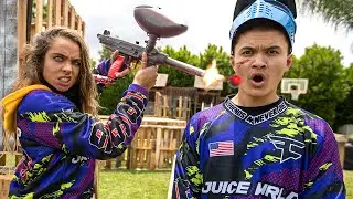 We Built A Paintball Arena In Our Backyard - FaZe Clan