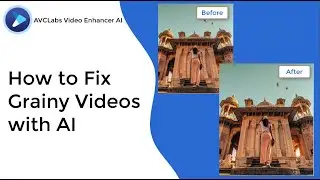 How to Fix Noisy/Grainy Videos | Remove Grain with AVCLabs Video Enhancer AI