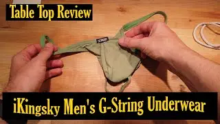 iKingsky Men's  G String Underwear  tabletop Review   Try It!