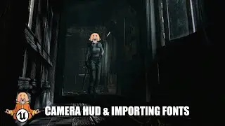 Camera HUD & Importing Fonts - Classic Resident Evil Unreal Engine 5 Tutorial