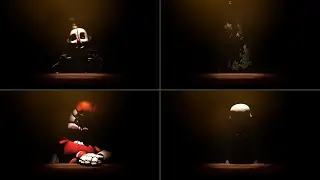 [SFM] FNaF 6 Jumpscares With Their Original Variants