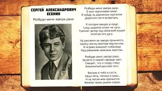 С.А. Есенин - Разбуди меня завтра рано | Стихи слушать